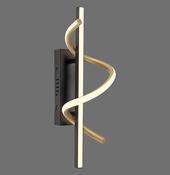 19111-68 EMANDA Wall Light Brass/Black