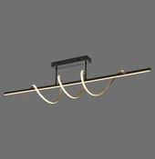 19112-68 EMANDA Ceiling Light Brass/Black