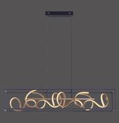2416-18 SELINA Pendant Light Black/Gold