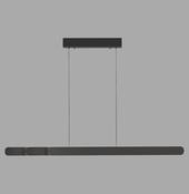 2577-18 ADRIANA ROUND Pendant Light Black