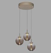 2222-97 PURE E-INFINITY Pendant Light Brown