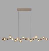 2558-97 PURE E-POPUP Pendant Light Brown