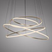 2566-97 PURE E-FLYING RINGS Pendant Light Brown
