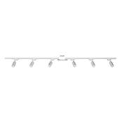 3046 Kit 6 Track Lighting WHITE Single-Circuit