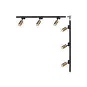 3563 Kit 16 Track Lighting BLACK/GOLD Single-Circuit