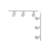 3580 Kit 20 Track Lighting WHITE Single-Circuit