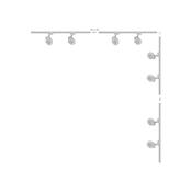 3591 Kit 25 Track Lighting WHITE Single-Circuit
