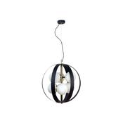 1138 Pendant Light NELA 50CM BLACK-Gold/ BLACK-GOLD