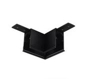 10048 Surface-Mounted Magnetic Track L Connector Black (Electrical Corner Connector Included)