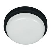 Bulkhead Light Davo Round 8W 4000K IP64 Black (EK1038)