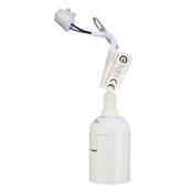 Temporary Lampholder E27 + Cable 12cm + Terminal Block (EK1091)