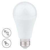 LED Bulb 6W A60 E27 3000K with Dusk and Motion Sensor (EK8047)