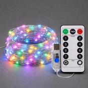 Curtain Lights Window String Lights Mery 300 LED USB Multicolour (EKG2682)