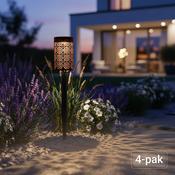 Solar Light Decor 3000K IP44 4-Pack (EKO2502)