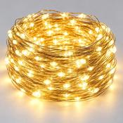 Wire String Lights 200LED 20m 2700K USB-A (EKSW2735)