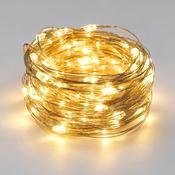 Wire String Lights 100LED 10m 2700K 3*AA (EKSW2736)