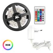 Set LED RGB 5m IP54 Controller + Remote Control (EKZ0447)