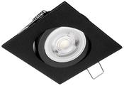 Recessed Spotlight Square Adjustable IP20 Black (EKZ329)