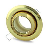 Set Round Recessed Spotlights GU10 3X5W LED Gold (EKZ4102)
