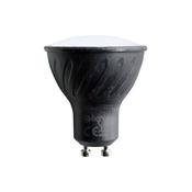LED Bulb 6W GU10. Warm White Black (EKZA251)