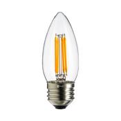 LED Filament Bulb 4W C37 E27 4000K (EKZF103)