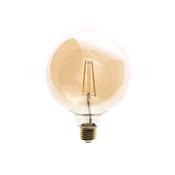 LED Filament Bulb 6W G125 E27 2700K Amber (EKZF8016)