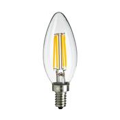 LED Filament Bulb 5W Candle E14 4000K (EKZF8613)