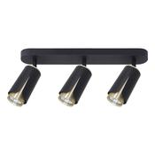 Flower Black Gold Spot 3xGU10 (ML0266)