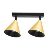 Light Fitting Cone Spot Gold 2xGU10 (ML1121)