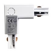 Track Light Connector White 3-Circuit Type: LD (ML7085)