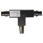 Track Light Connector Black 3-Circuit Type: T DL (ML7090)