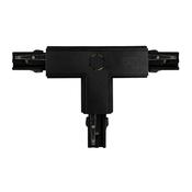 Track Light Connector Black 3-Circuit Type: T UL (ML7094)