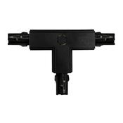 Track Light Connector Black 3-Circuit Type: T UR (ML7096)