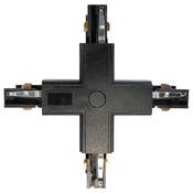 Track Light Connector Black 3-Circuit Type: + (ML7098)