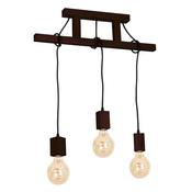 Pendant Light JACK 3xE27 Walnut (MLP4360)