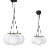 Pendant Light SPARTA BLACK / GOLD 3xE14 (MLP6499)