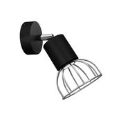 Wall Light DANTE BLACK/SILVER 1x mini GU10 (MLP7356)