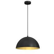 Pendant Light BETA BLACK/GOLD 1xE27 35cm (MLP7896)