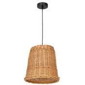 Pendant Light VIMINI NATURAL WOOD 1xE27 (MLP7990)