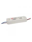 MEAN WELL LPV-60-12 Switching LED Power Supply; 60W; 12V; 5A; 90-264VAC; 127-370VDC; IP67 (PS-LPV-60-12)