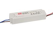 MEAN WELL LPV-60-24 Switching LED Power Supply; 60W; 24V; 2.5A; 90-264VAC; 127-370VDC; IP67 (PS-LPV-60-24)