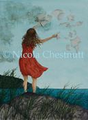 Greeting Card – Let Go (poem inside) image
