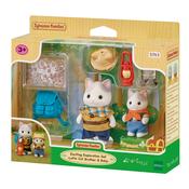 Sylvanian Families Exciting Exploration Set - Latte cat brother &amp; baby