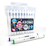 Elements Kroma Alcohol Markers Box Set (60 Pieces)