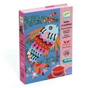 Djeco Sand and Glitter Art: Fish Rainbows (6-10yrs)