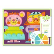 Djeco Palette painting: Chubby cheeks (3-6yrs) image