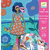 Djeco Patterned Collages: WAX Trend (6-10yrs)