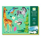 Djeco Colourful Marbling Paper (7-12yrs) image