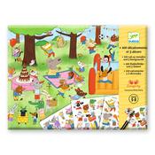 Djeco rub-on transfers: Party time! (3-6yrs)