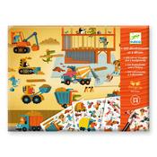 Djeco rub-on transfers: Asphalt (3-6yrs)